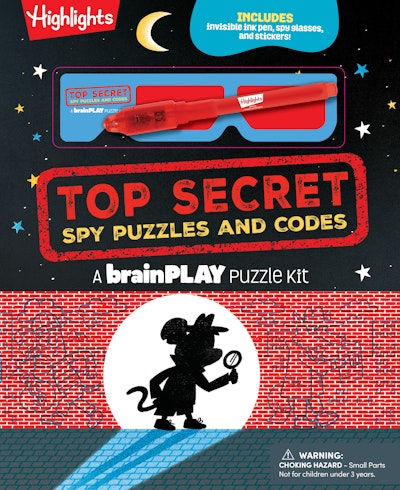 brainPLAY Top Secret Spy Puzzles and Codes