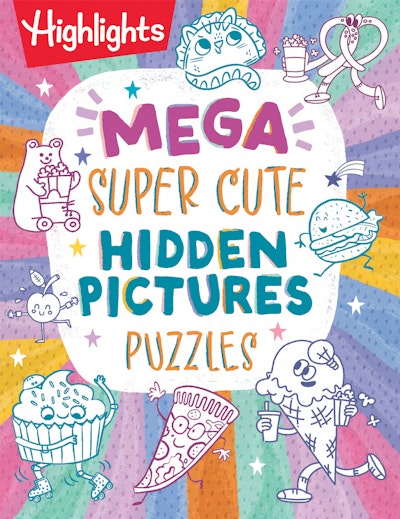 Mega Super Cute Hidden Pictures Puzzles