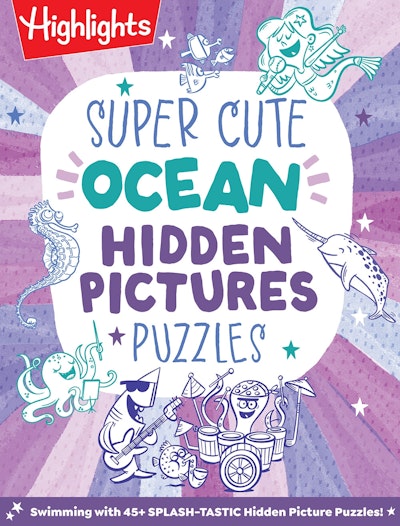 Super Sticker Ocean Hidden Pictures