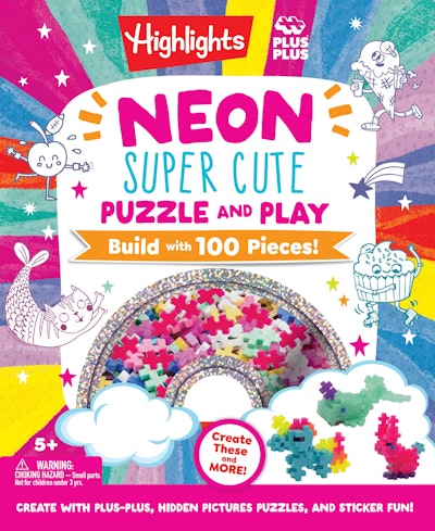 Neon Super Cute Puzzle and Play
