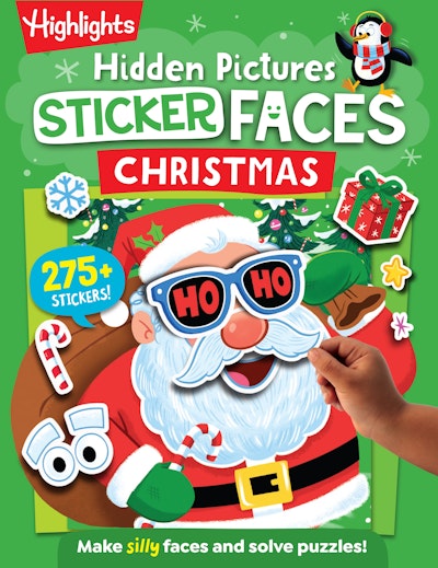 Hidden Pictures Sticker Faces: Christmas