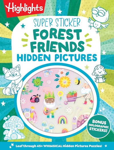 Super Sticker Forest Friends Hidden Pictures
