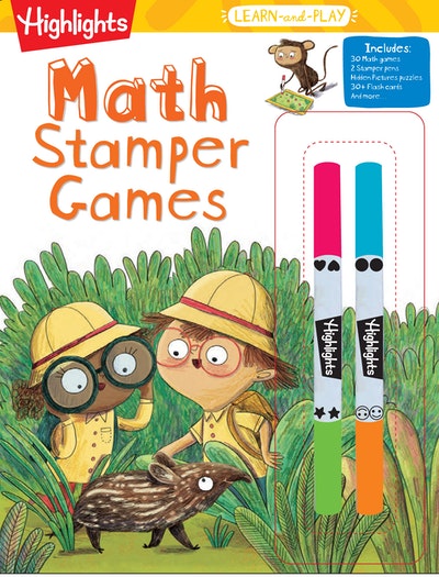 Highlights Learn-and-Play Math Stamper Games