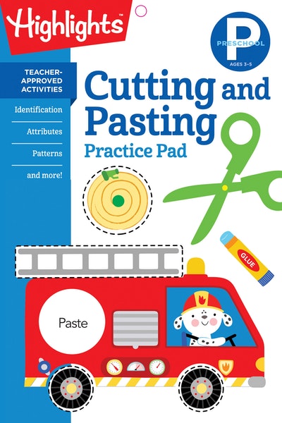 Preschool Cutting and Pasting