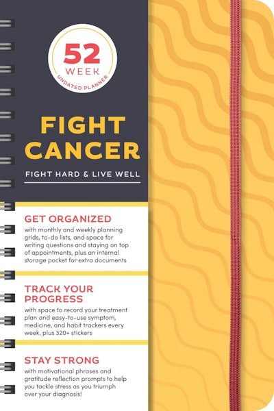 Fight Cancer Undated Planner
