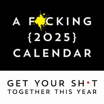 F*cking 2025 Wall Calendar