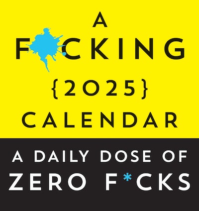 F*cking 2025 Boxed Calendar