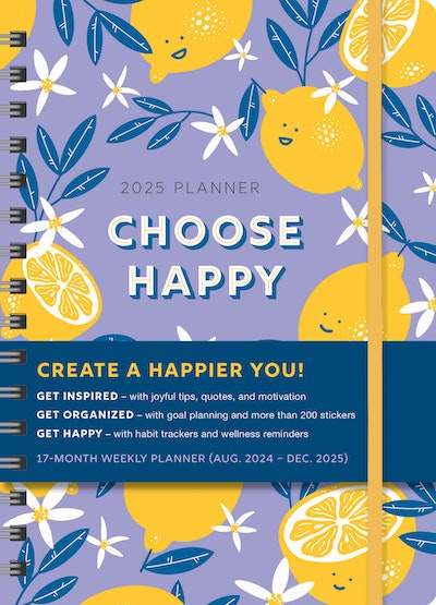 2025 Choose Happy Planner By Sourcebooks - Penguin Books New Zealand