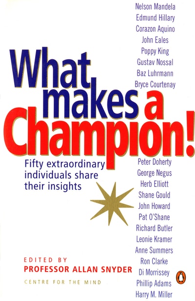 What Makes A Champion?