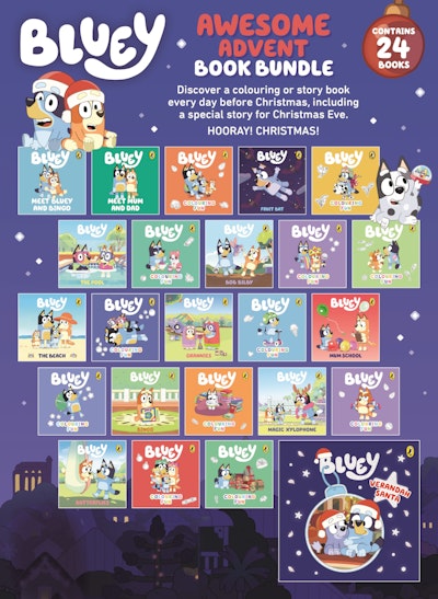 Bluey Advent Calendar Book Collection