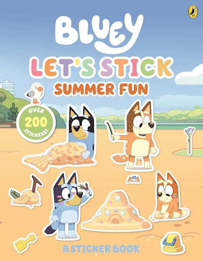 Bluey: Let's Stick Summer Fun