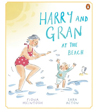 Harry and Gran at the Beach