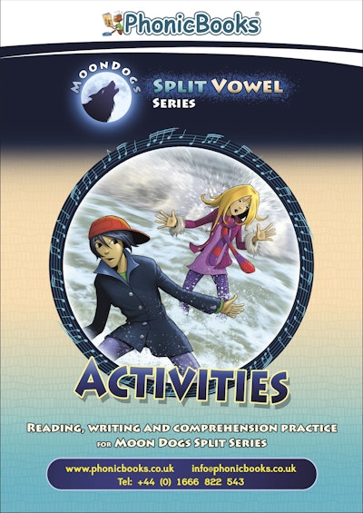 Moon Dogs Split Vowel Spell Activities