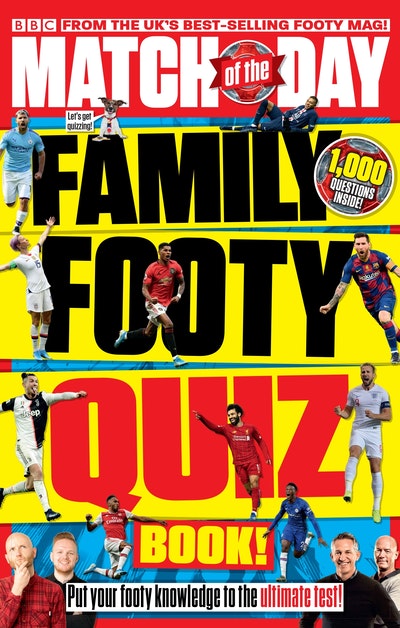 Match of the Day Family Footy Quiz Book