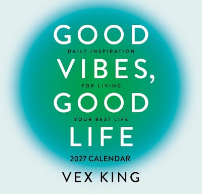 Good Vibes, Good Life 2027 Calendar