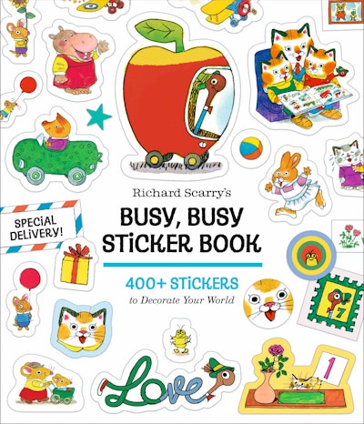 Richard Scarry's Busy, Busy Sticker Book