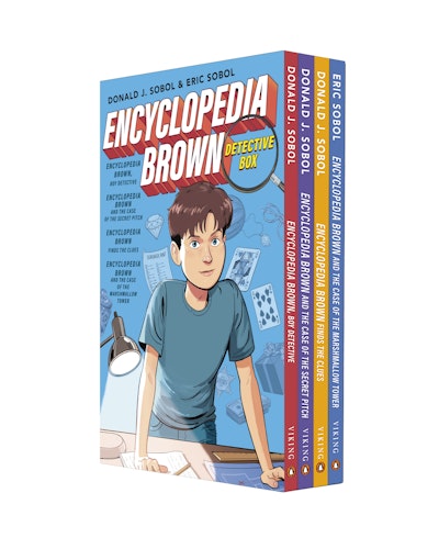 Encyclopedia Brown Detective Box Set (4-Book Box Set)
