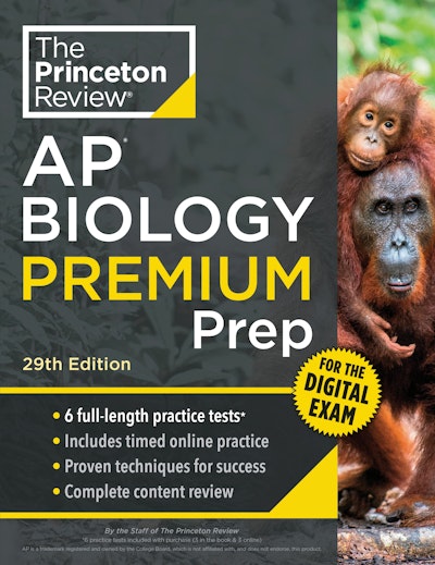 Princeton Review AP Biology Premium Prep, 29th Edition
