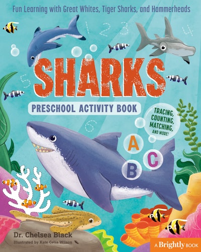 Sharks Preschool Activity Book