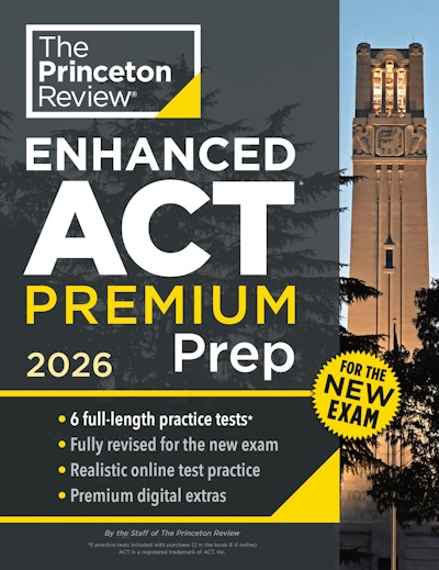 Princeton Review Enhanced ACT Premium Prep, 2026