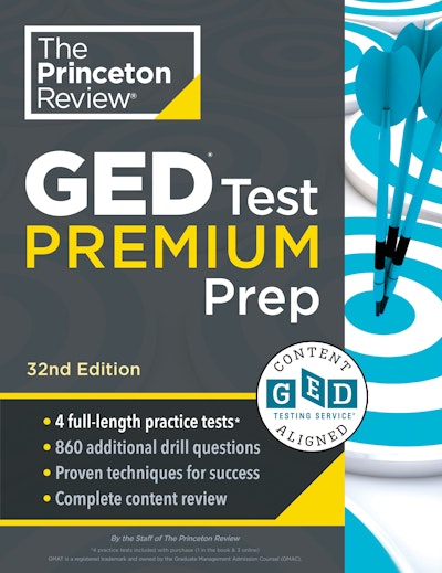 Princeton Review GED Test Premium Prep, 32nd Edition