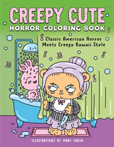 Creepy Cute Horror Coloring Book