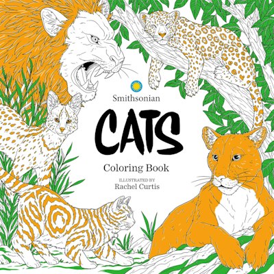 Cats: A Smithsonian Coloring Book