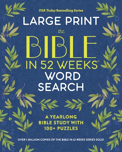 The Bible in 52 Weeks Large Print Word Search