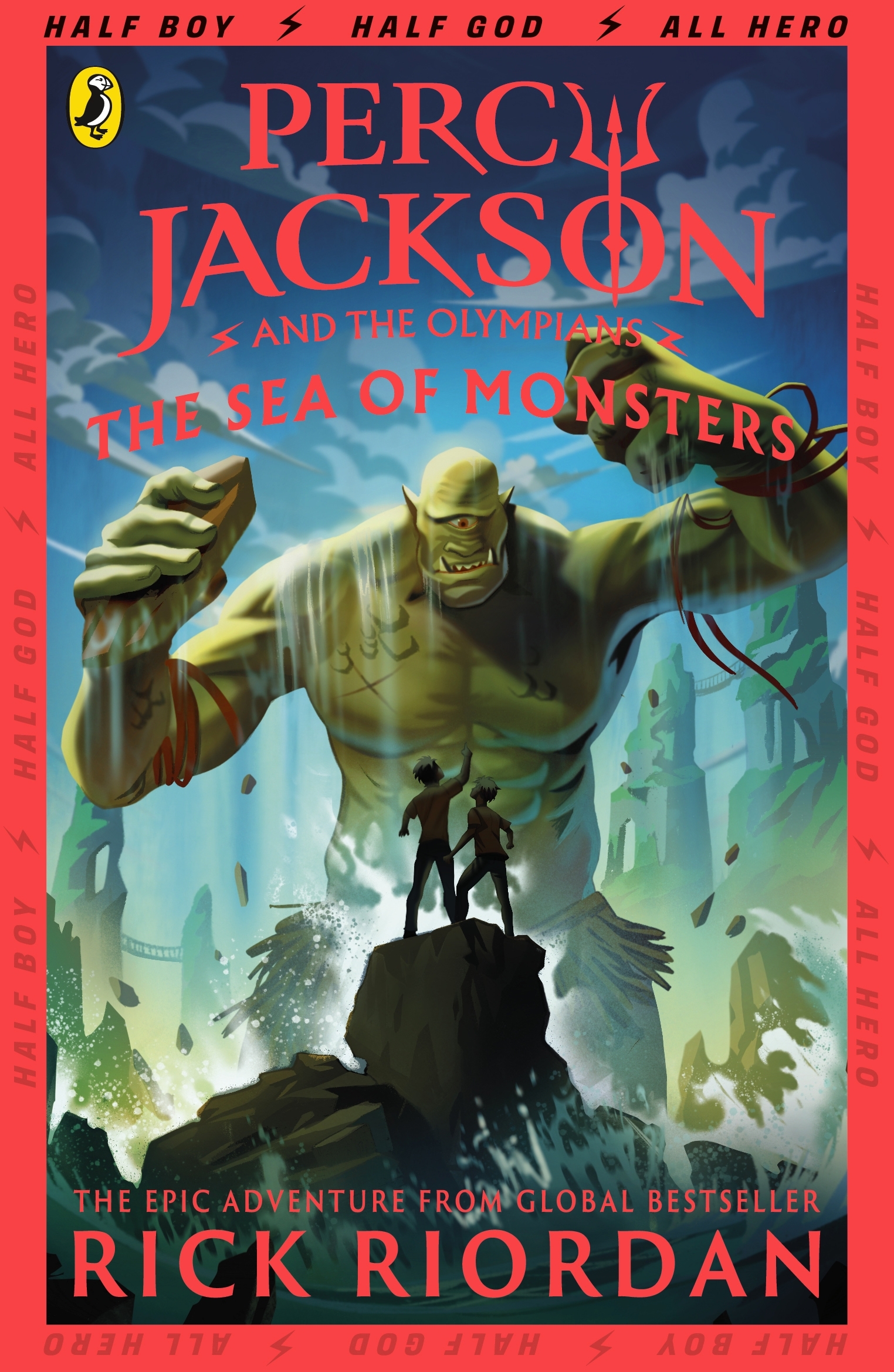 Percy Jackson and the Sea of Monsters (Book 2) by Rick