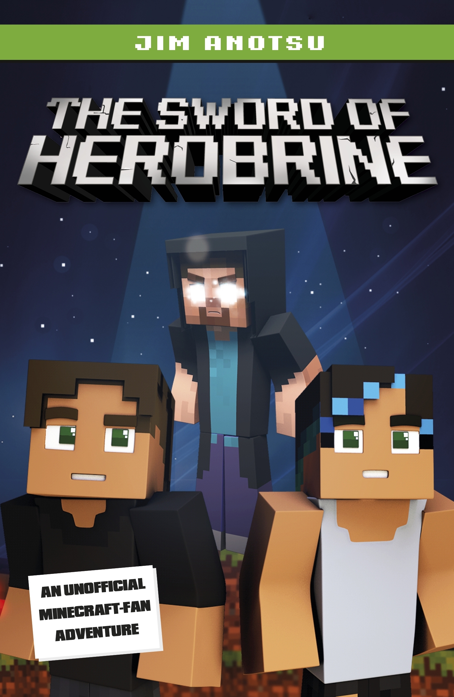 Herobrine with sword