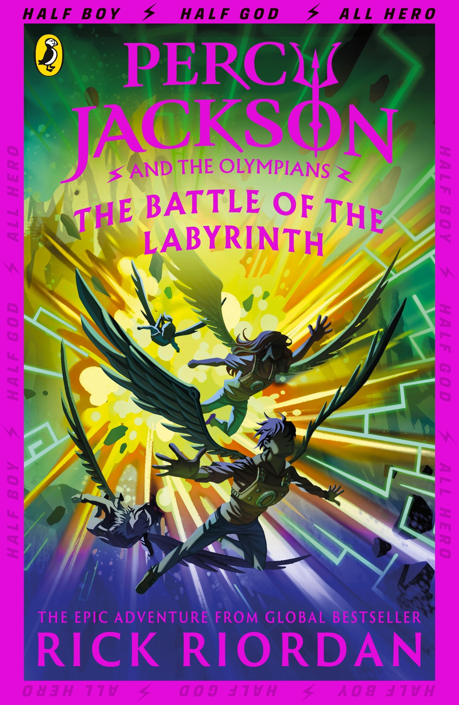 Percy Jackson and the Battle of the Labyrinth (Book 4) by Rick Riordan