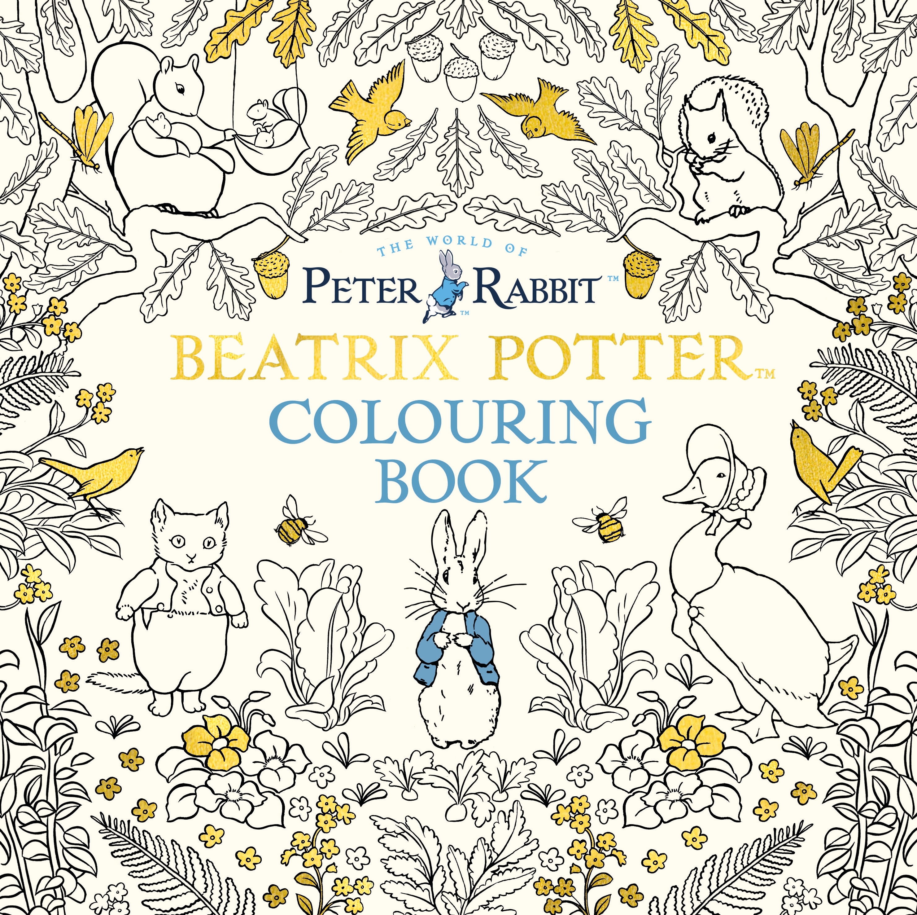 The Beatrix Potter Colouring Book by Warne Penguin Books Australia