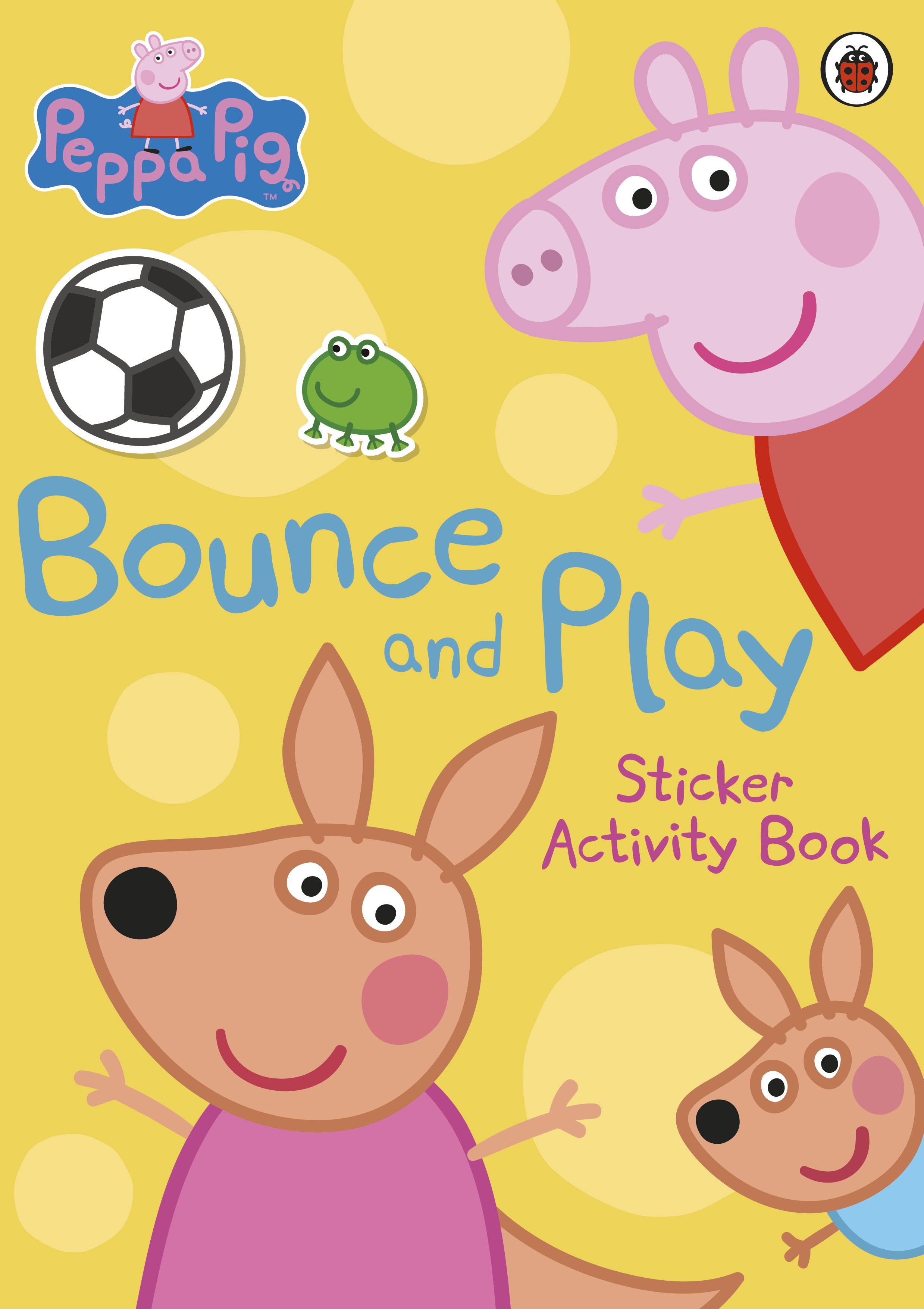 Peppa Pig Bounce And Play Sticker Activity Book By Peppa Pig Penguin 