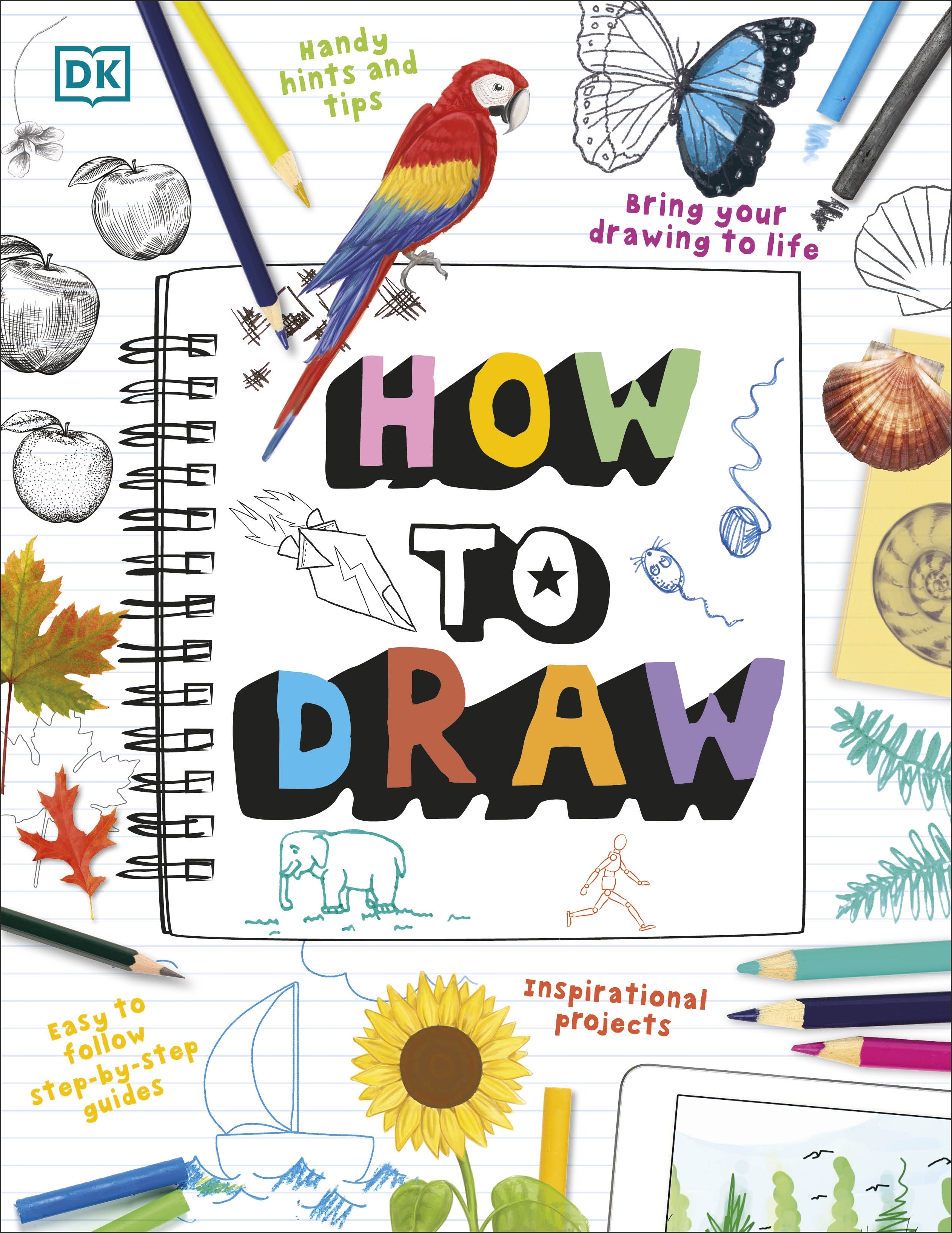 Step-by-step drawing book