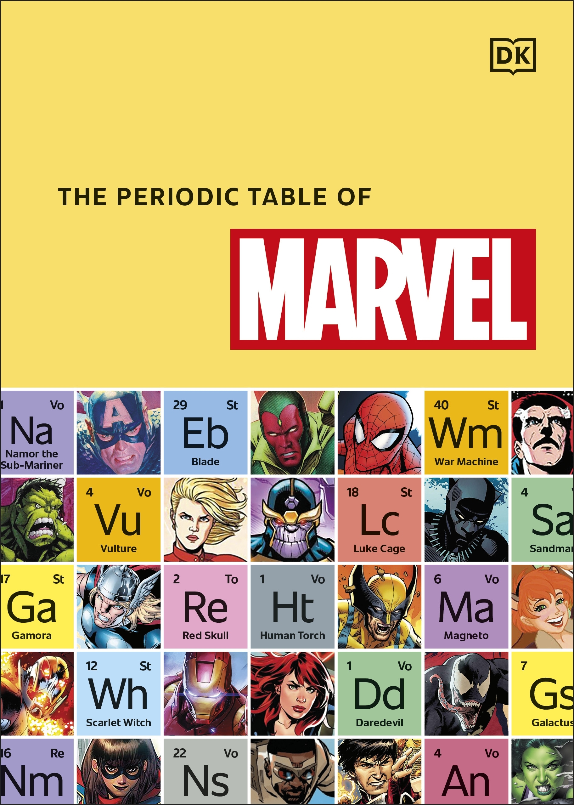 The Periodic Table of Marvel by Melanie Scott Penguin