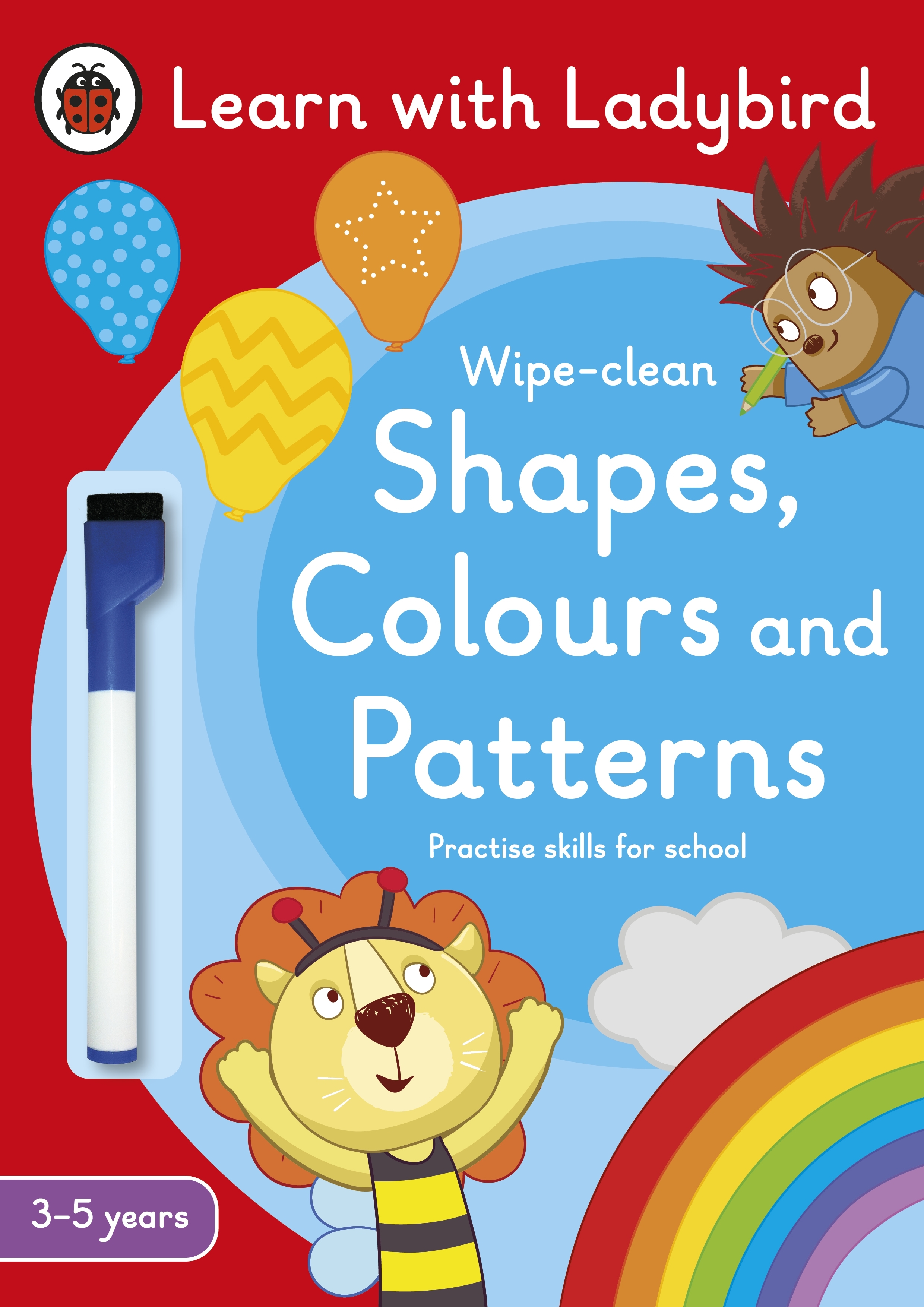 Shapes, Colours and Patterns: A Learn with Ladybird Wipe-clean Activity ...