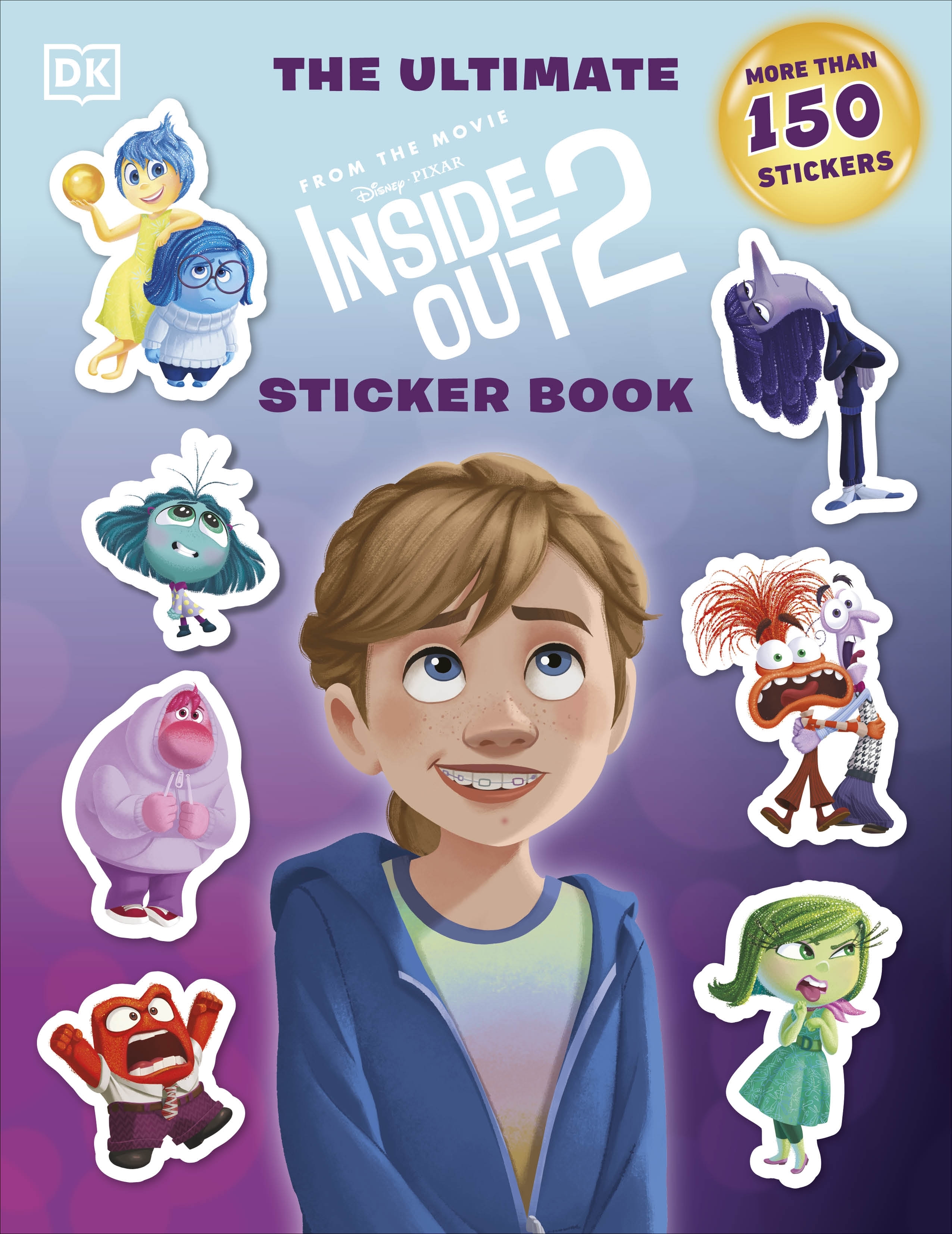 Disney Pixar Inside Out 2 Sticker Book With New Movie Characters ...