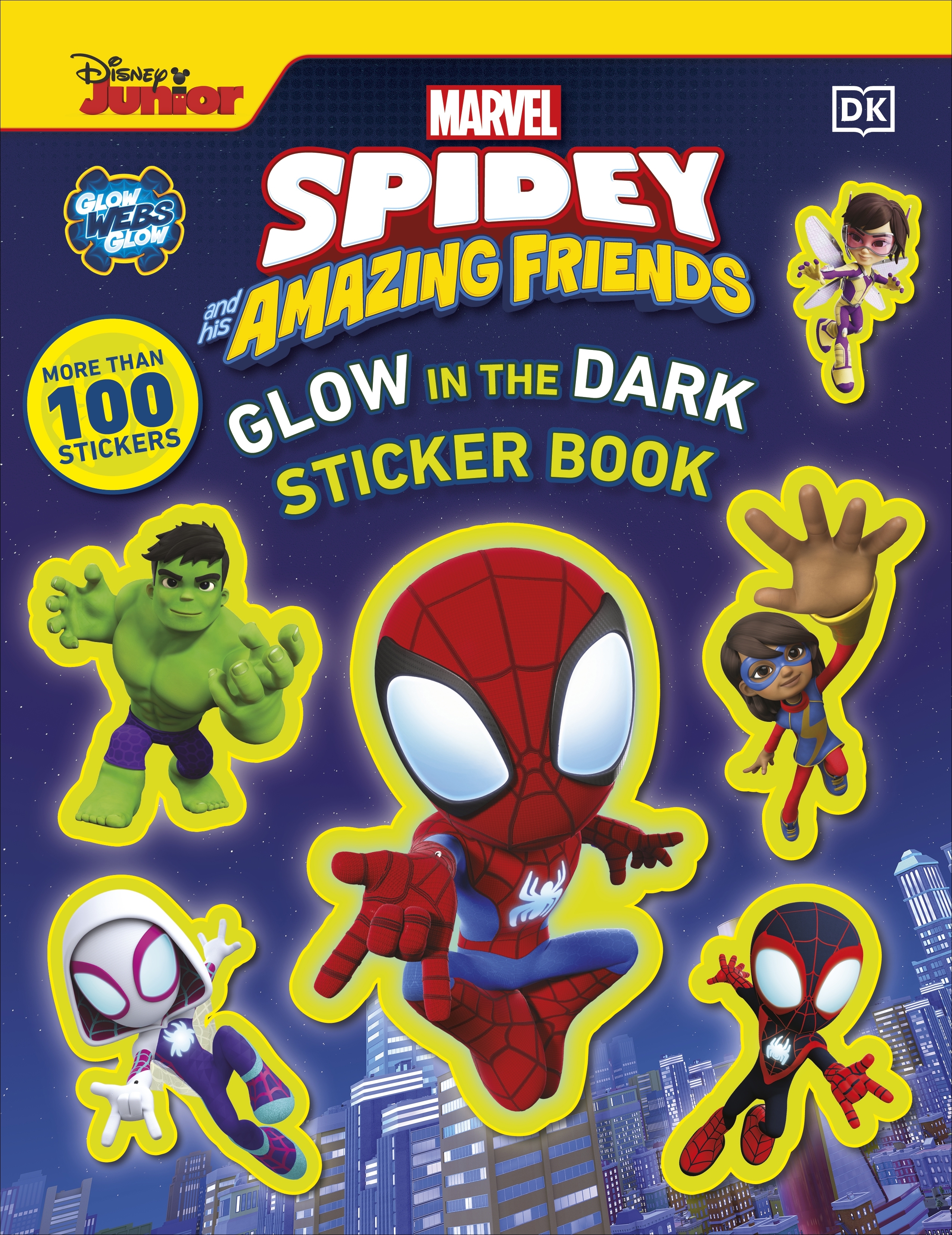 Marvel Spidey and His Amazing Friends Glow in the Dark Sticker Book by DK -  Penguin Books Australia