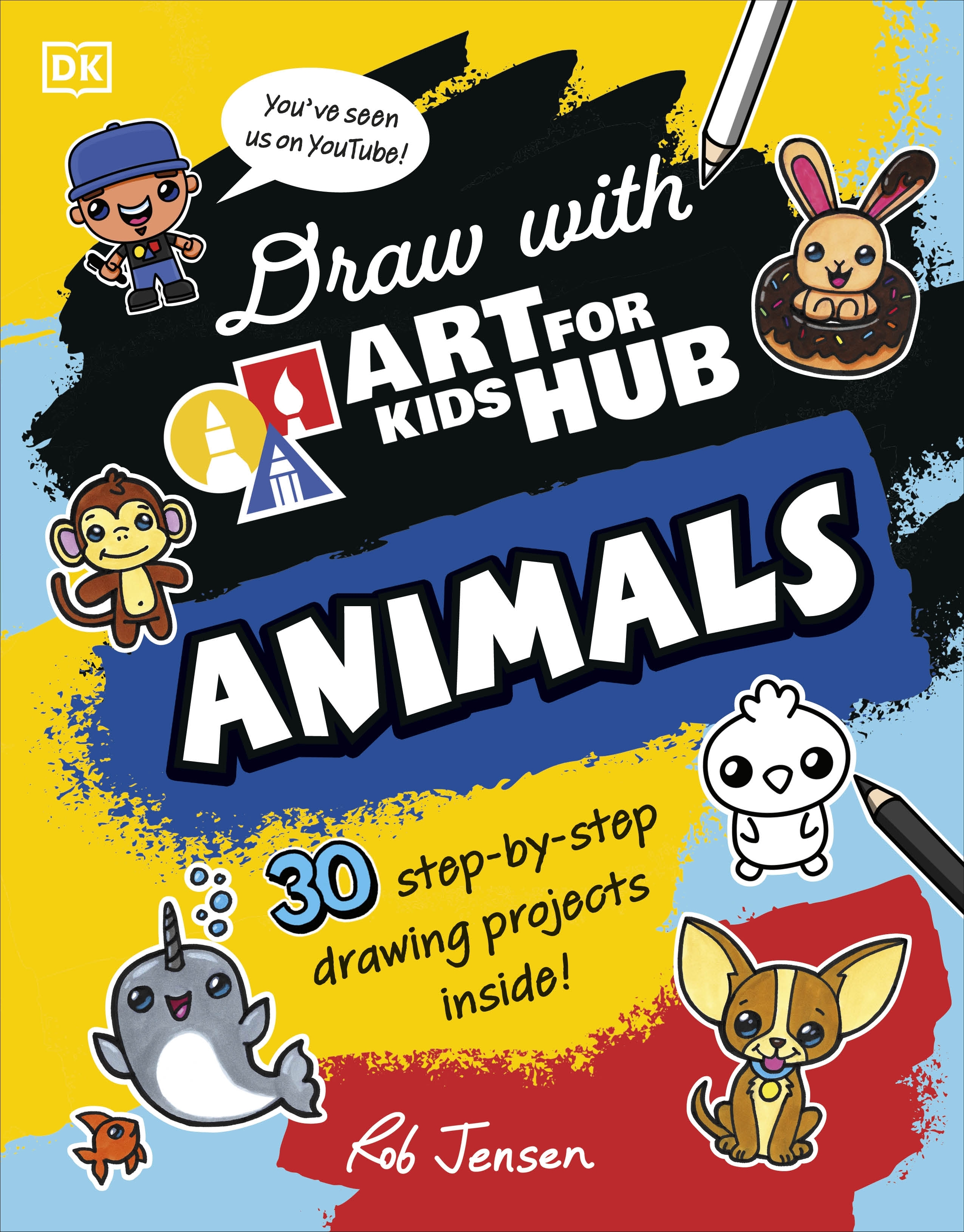 How to Draw I Love Animals: Easy & Fun Drawing Book for Kids Age 6-8  (Paperback)