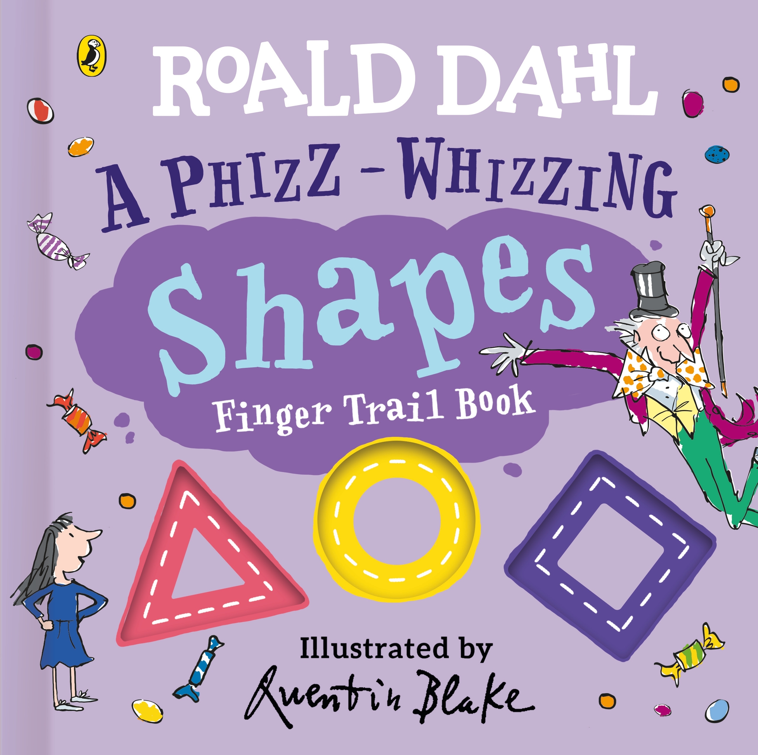 Roald Dahl: A Phizz-Whizzing Shapes Finger Trail Book by Roald Dahl ...