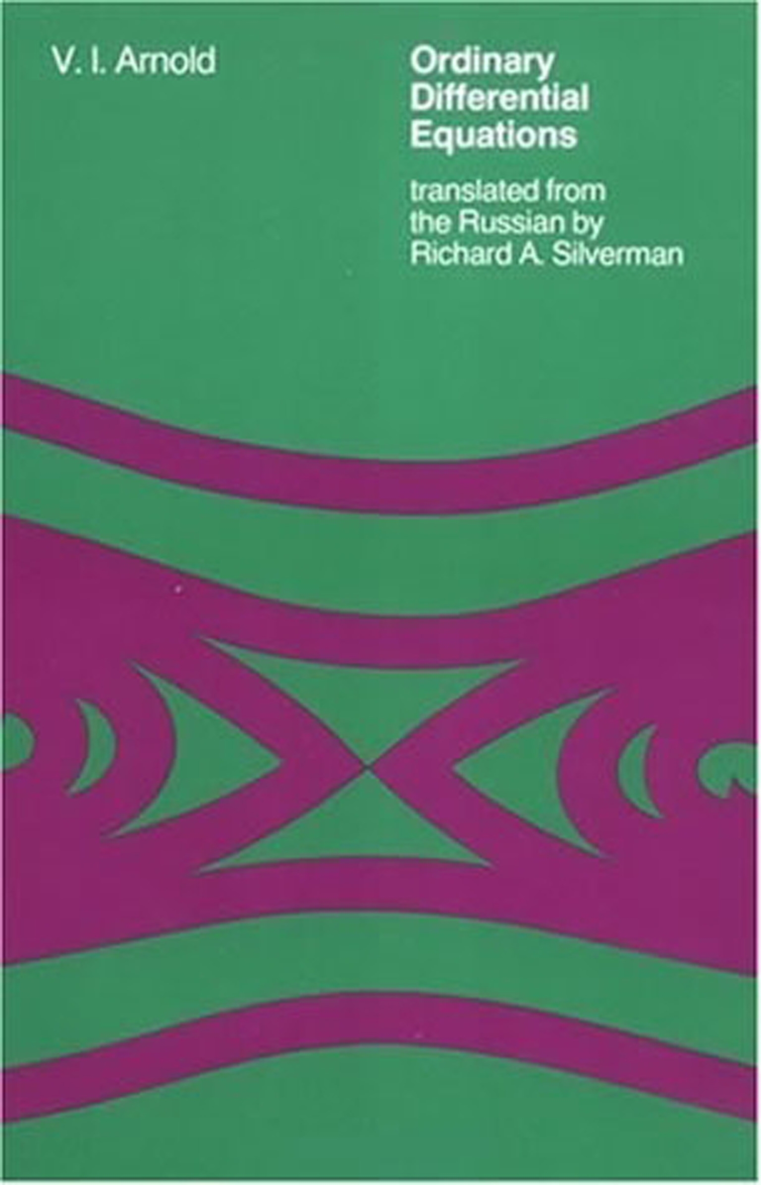 Ordinary Differential Equations by V.I. Arnold - Penguin Books New Zealand