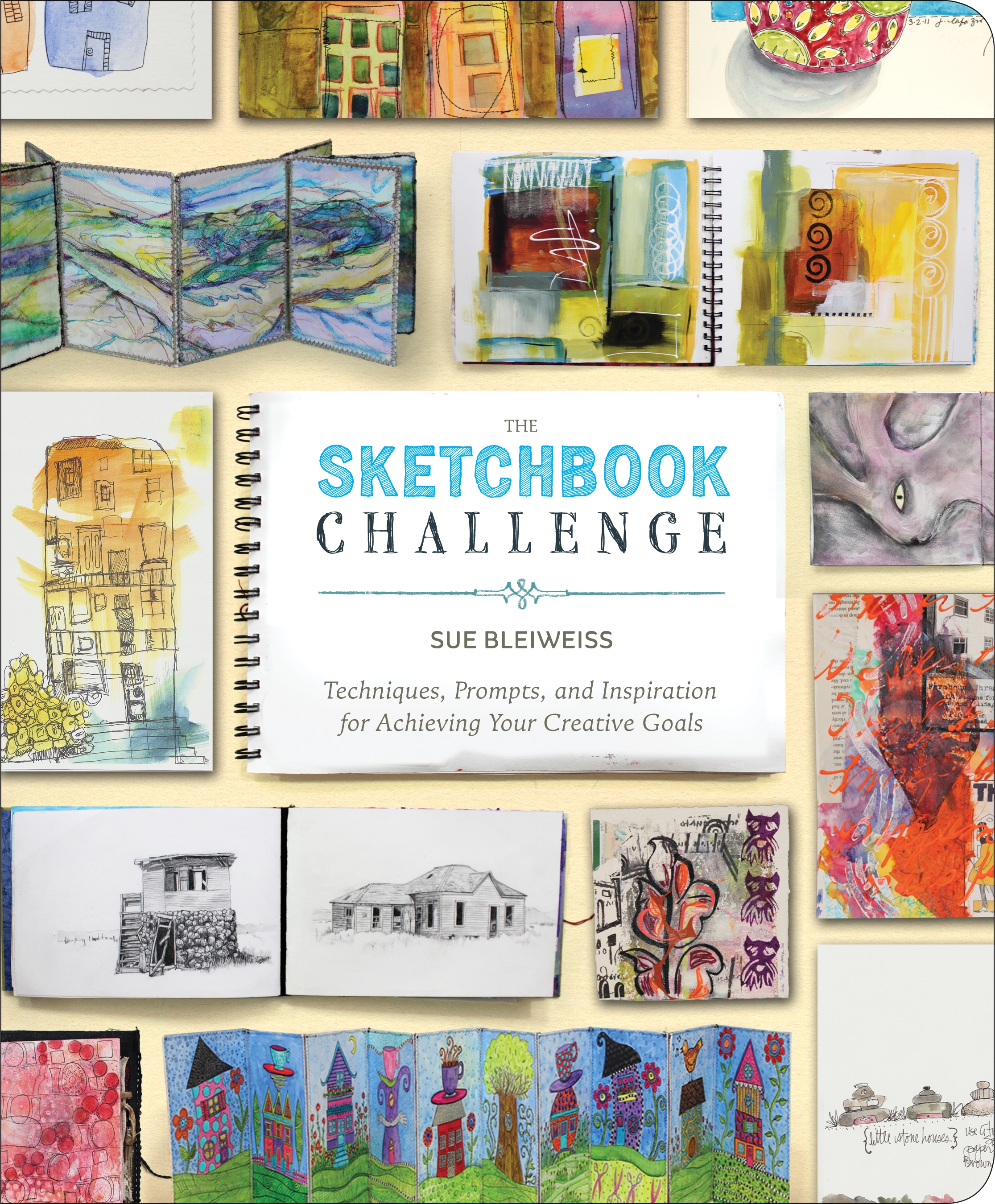 The Sketchbook Challenge by SUE BLEIWEISS - Penguin Books New Zealand