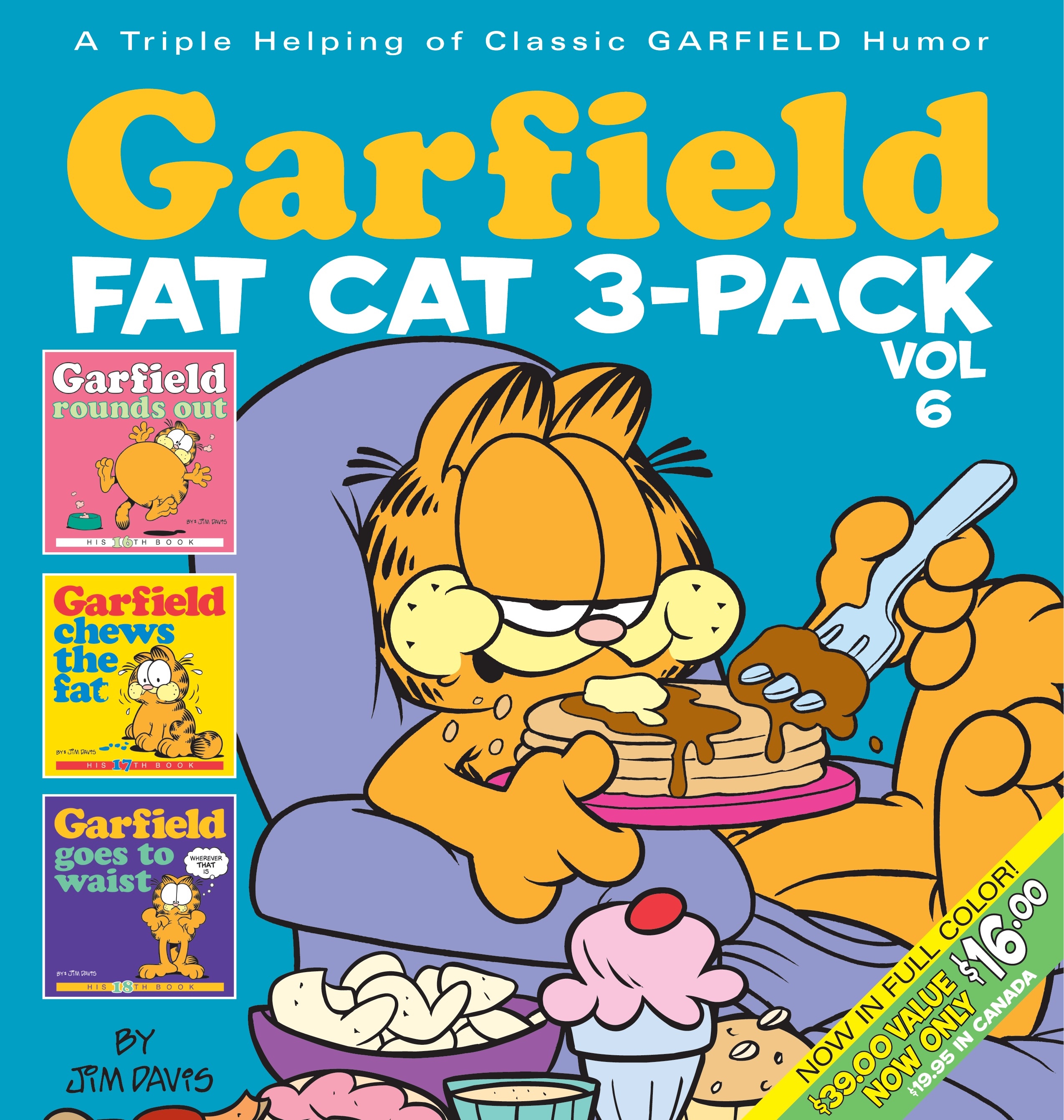 Garfield Fat Cat 3-Pack #6 by Jim Davis - Penguin Books New Zealand