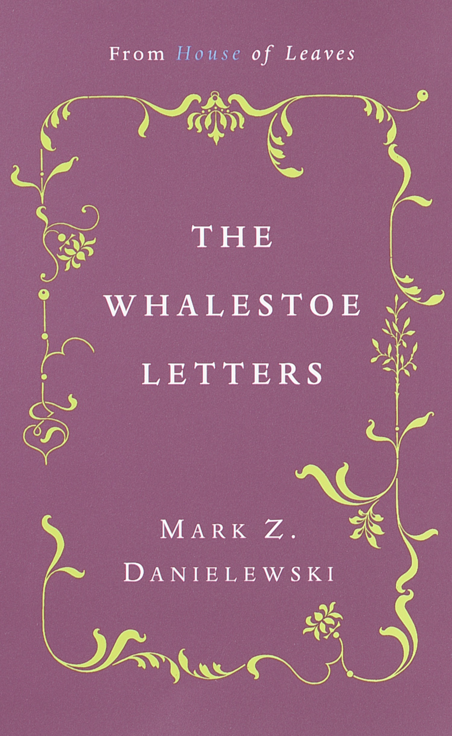 the whalestoe letters