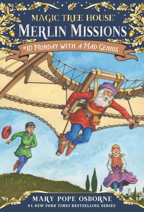 Magic Tree House Merlin Mission #10: Monday with a Mad Genius by Mary ...