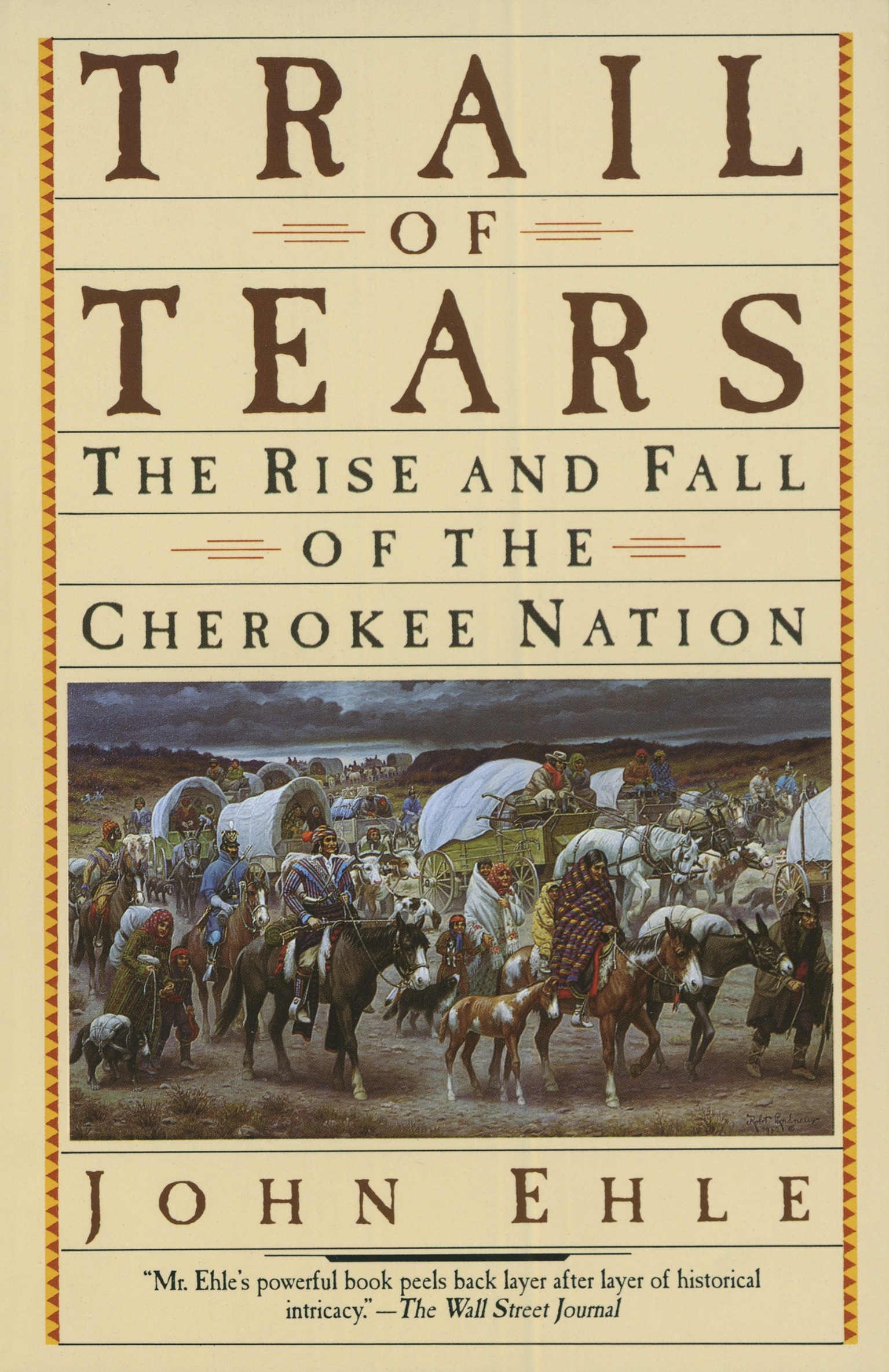 Trail Of Tears by John Ehle - Penguin Books Australia