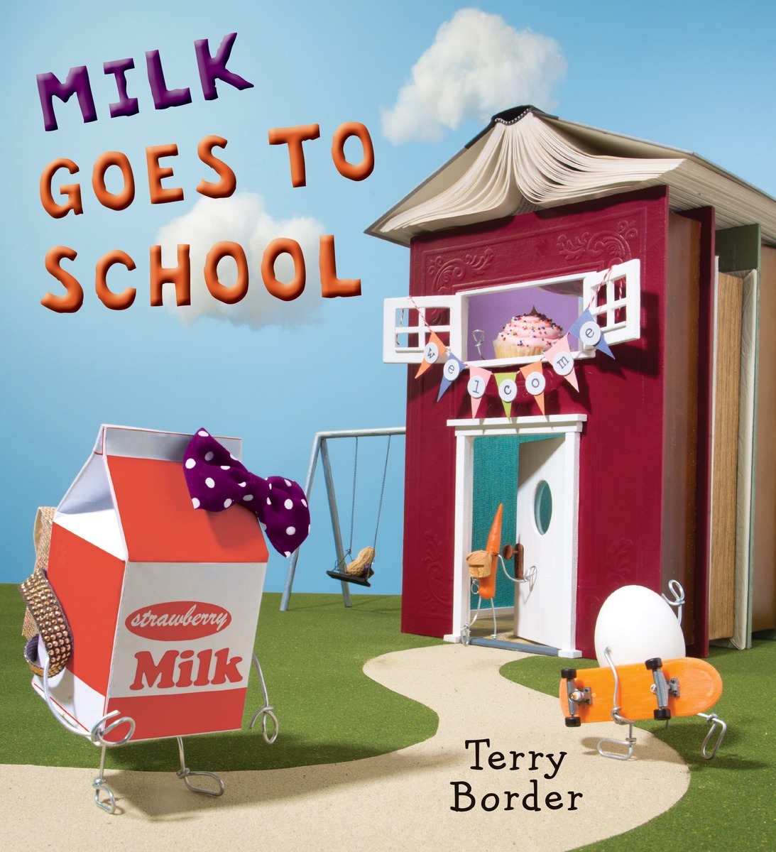 Milk Goes To School By Terry Border Penguin Books New Zealand