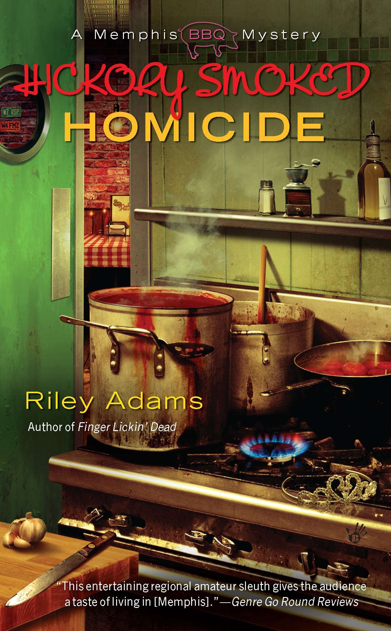 Hickory Smoked Homicide By Riley Adams Penguin Books Australia   9780425244609 