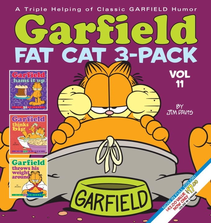 Garfield Fat Cat 3 Pack 11 By Jim Davis Penguin Books New - 