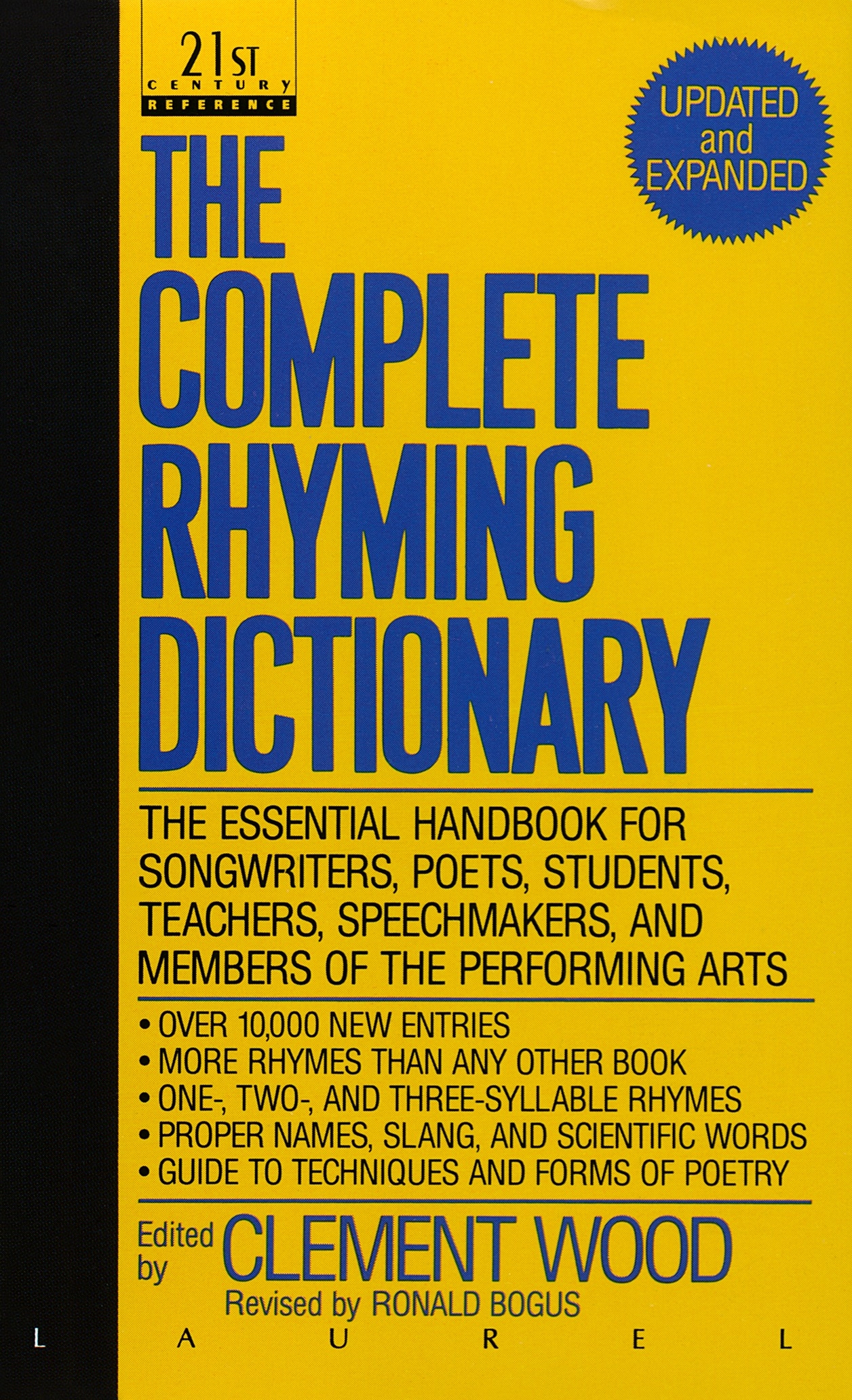 Complete Rhyming Dictionary By Clement Wood Penguin Books Australia